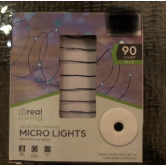 Christmas, room, party decor LED lights Blue - Picture 5 of 11